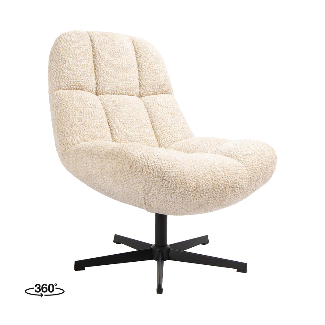 LABEL51 Fauteuil Cocoon - Naturel - Sweet - One Size