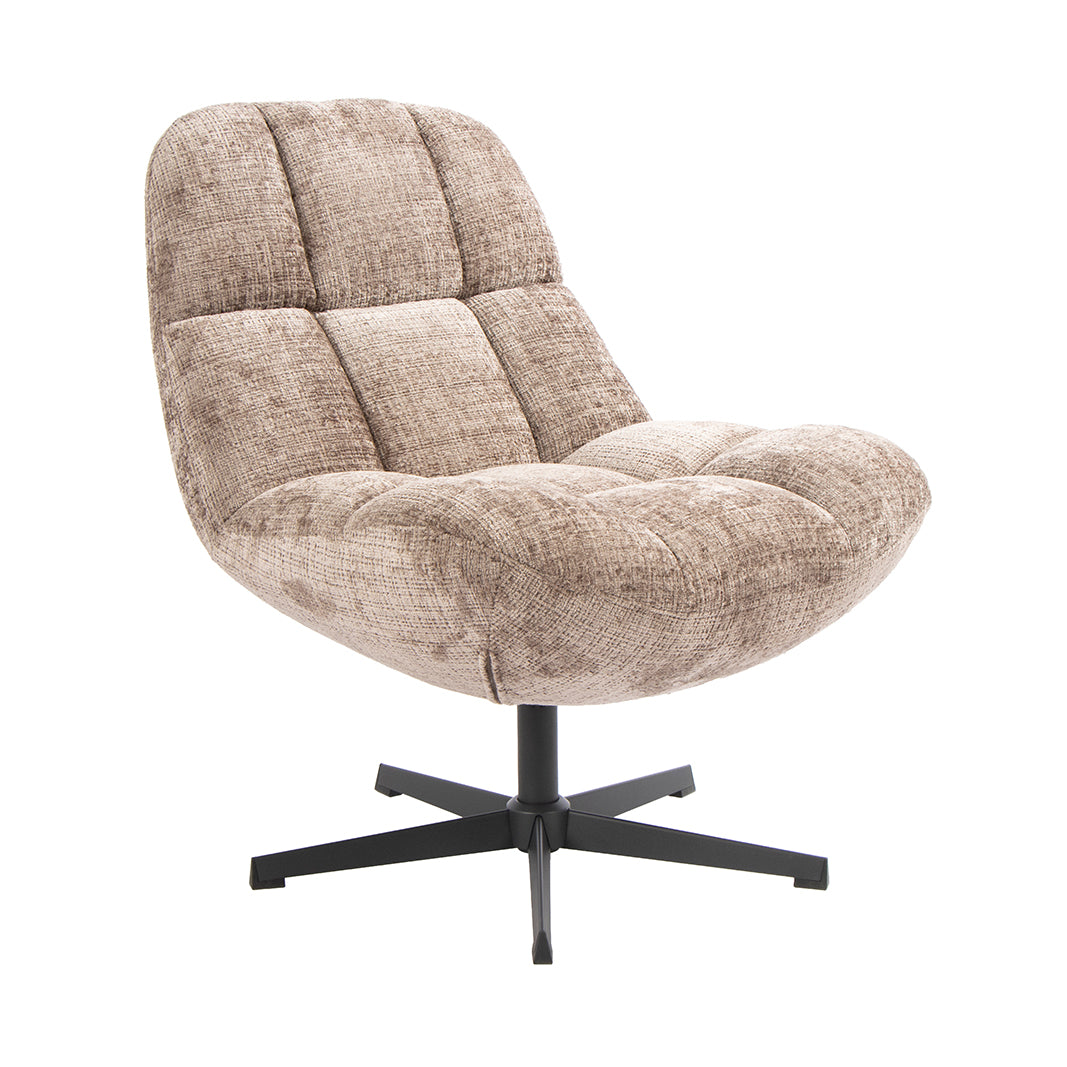 LABEL51 Fauteuil Cocoon - Taupe - Cremona - One Size