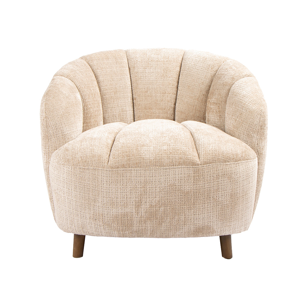 LABEL51 Fauteuil Vera - Beige - Cremona - One Size