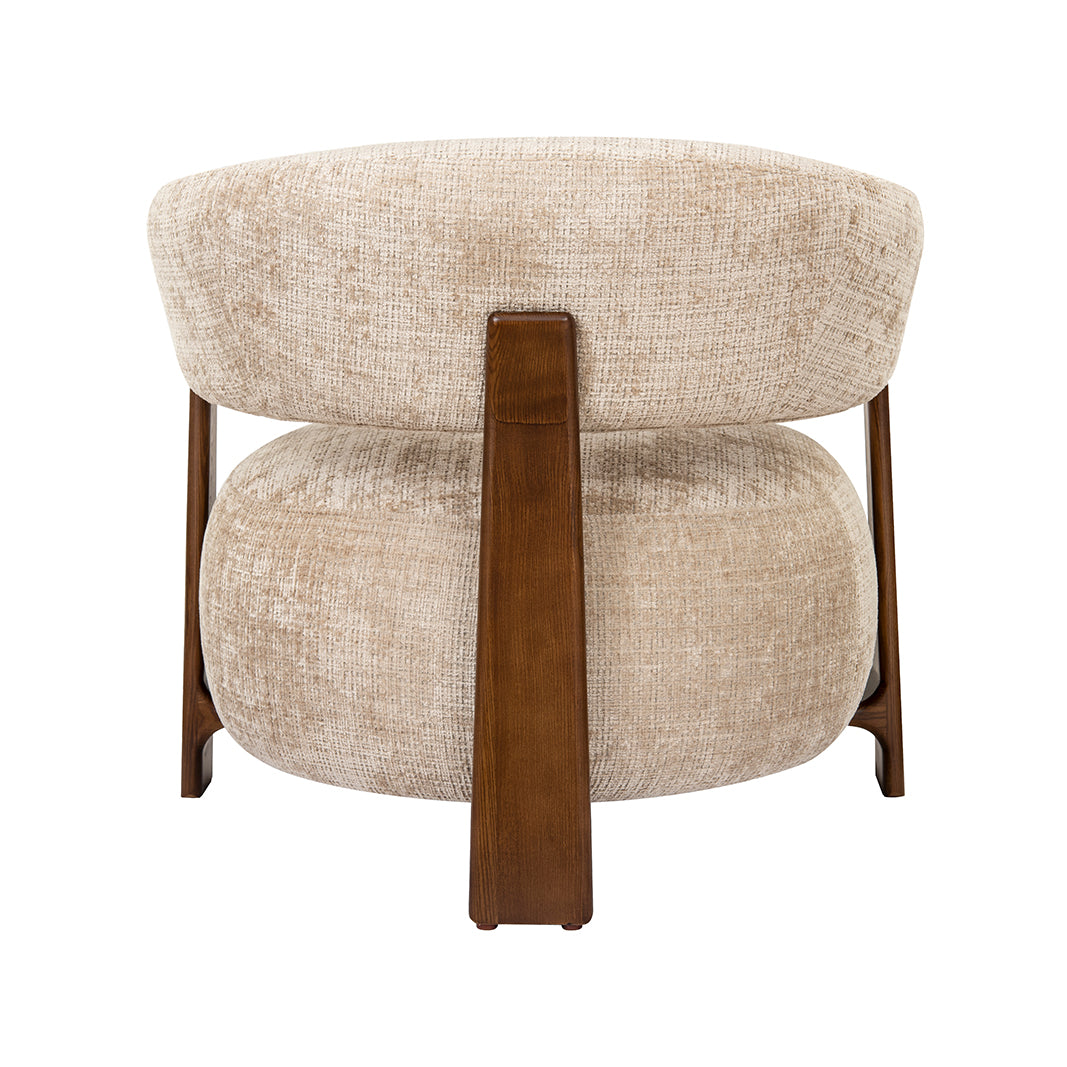 LABEL51 Fauteuil Nice - Beige - Cremona - One Size