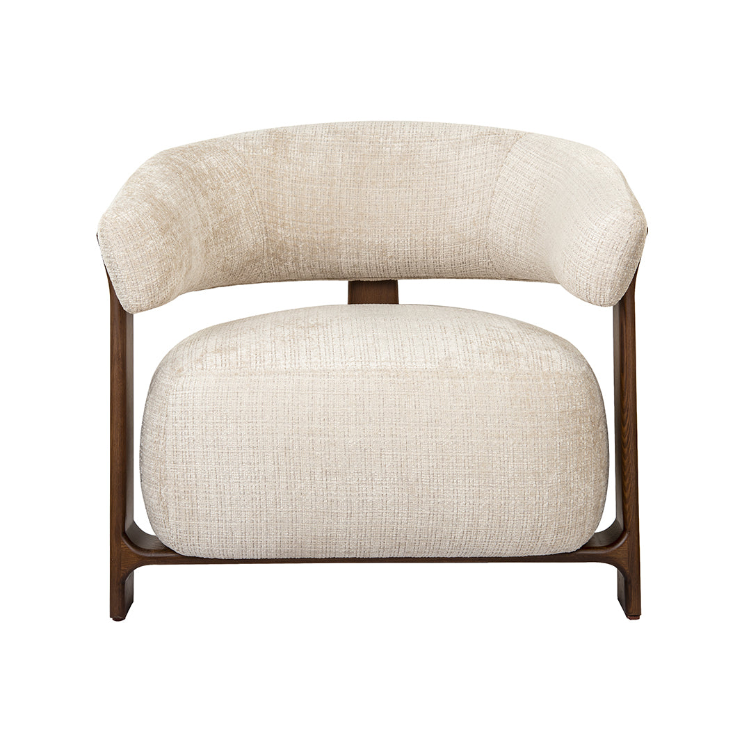 LABEL51 Fauteuil Nice - Naturel - Cremona - One Size