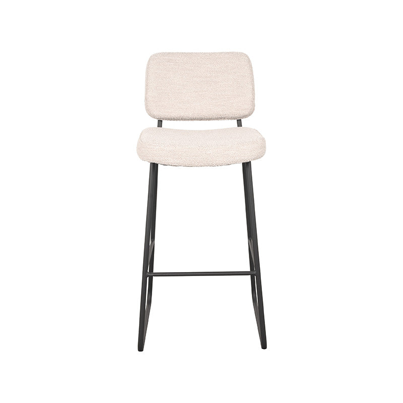 LABEL51 Barkruk Noah - Naturel - Boucle - Zithoogte 78