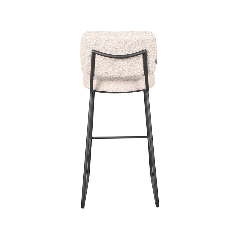 LABEL51 Barkruk Noah - Naturel - Boucle - Zithoogte 78