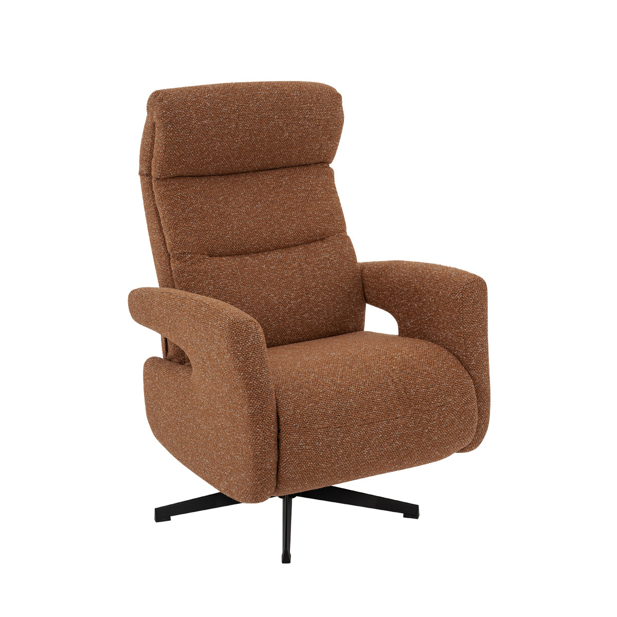 LABEL51 Fauteuil Copenhagen - Coral - Royal Boucle - Manueel Verstelbaar