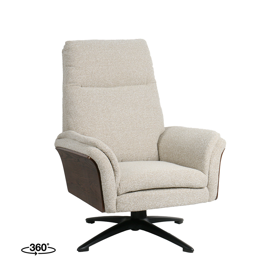 LABEL51 Fauteuil I_Zenza - Naturel - Royal Boucle - One Size