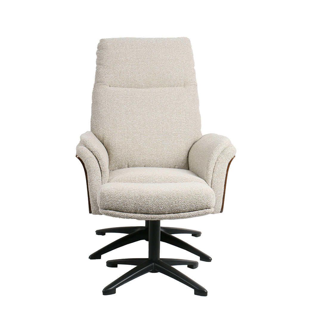 LABEL51 Fauteuil I_Zenza - Naturel - Royal Boucle - One Size