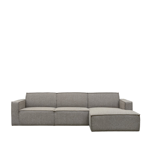 LABEL51 Hoekbank Kay - Mushroom - Royal Boucle - Rechts Voorstaand