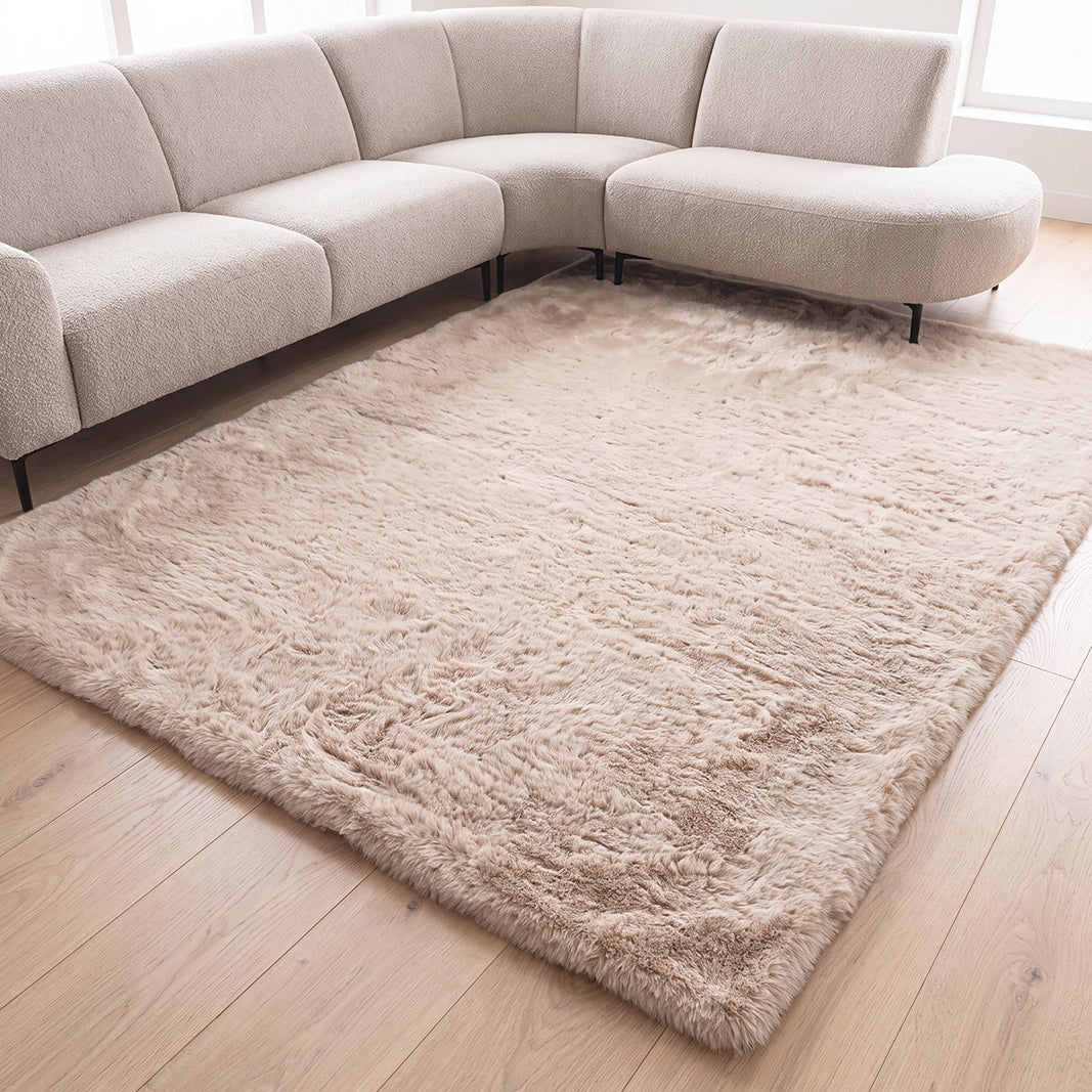 LABEL51 Vloerkleden Indy - Beige - Polyester - 160x230 cm