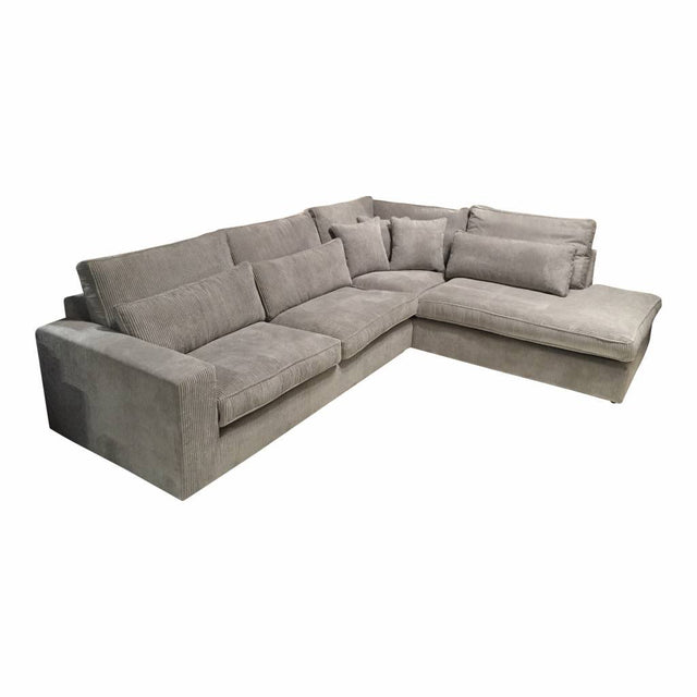 Coast Ribstof hoekbank lounge rechts van PureWonen – Luxe comfort op maat van PureWonen. Vraag naar de beste prijs.