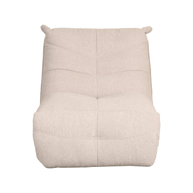 LABEL51 Fauteuil Take It Easy - Naturel - Boucle van LABEL51 – Luxe comfort op maat van PureWonen. Vraag naar de beste prijs.