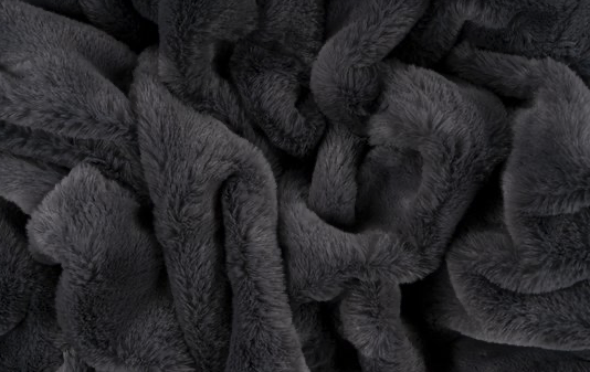 Plaid Heaven 150x200 Grafiet van PureWonen - laagste prijs offerte van PureWonen