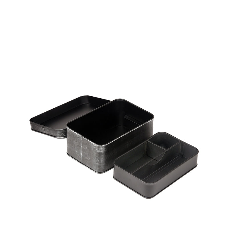 LABEL51 Make-Up opbergkist - Zwart - Metaal van LABEL51 - laagste prijs offerte van PureWonen
