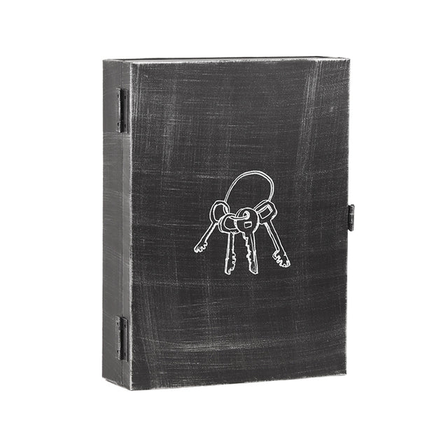 LABEL51 Wanddecoratie Sleutelkastje - Zwart - Metaal van LABEL51 – Luxe comfort op maat van PureWonen. Vraag naar de beste prijs.