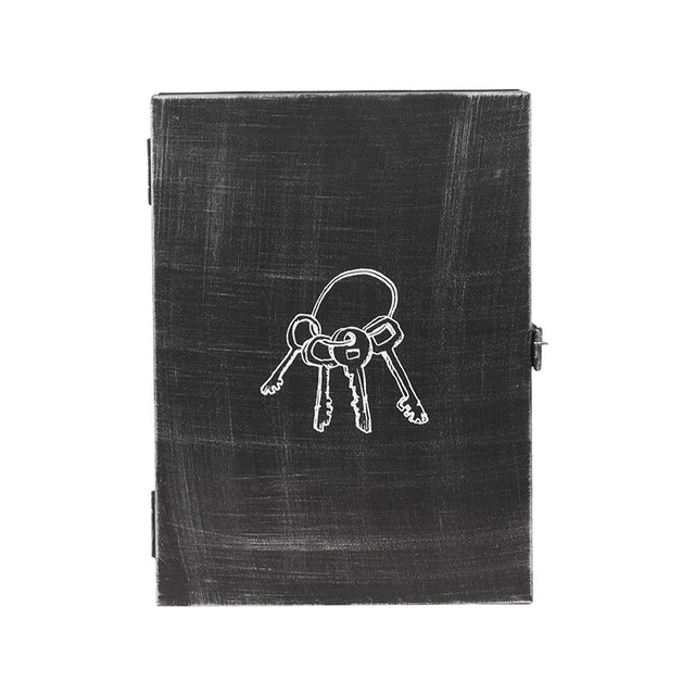 LABEL51 Wanddecoratie Sleutelkastje - Zwart - Metaal van LABEL51 – Luxe comfort op maat van PureWonen. Vraag naar de beste prijs.