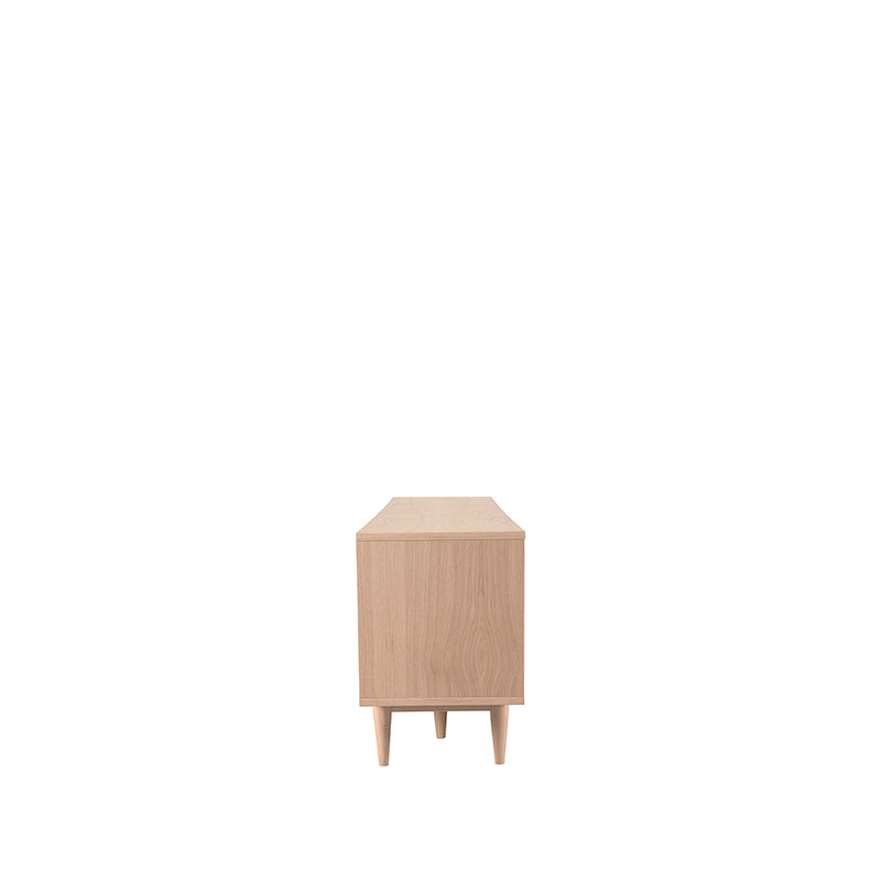LABEL51 Tv-meubel Jule - Naturel - Eiken - Tv-Meubel 200 cm van LABEL51 – Luxe comfort op maat van PureWonen. Vraag naar de beste prijs.
