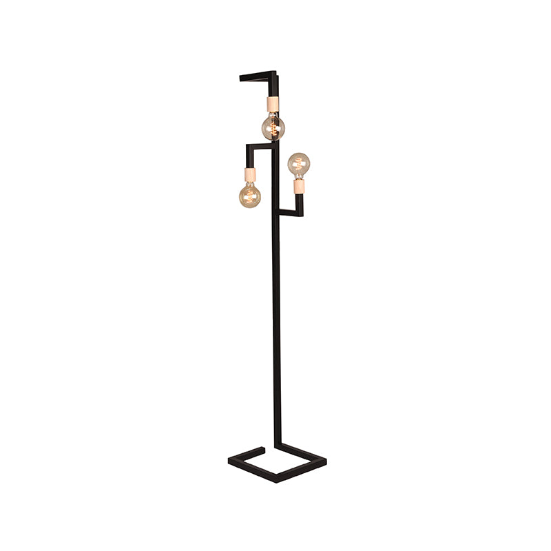 LABEL51 Vloerlamp Loco - Zwart - Metaal van LABEL51 – Luxe comfort op maat van PureWonen. Vraag naar de beste prijs.
