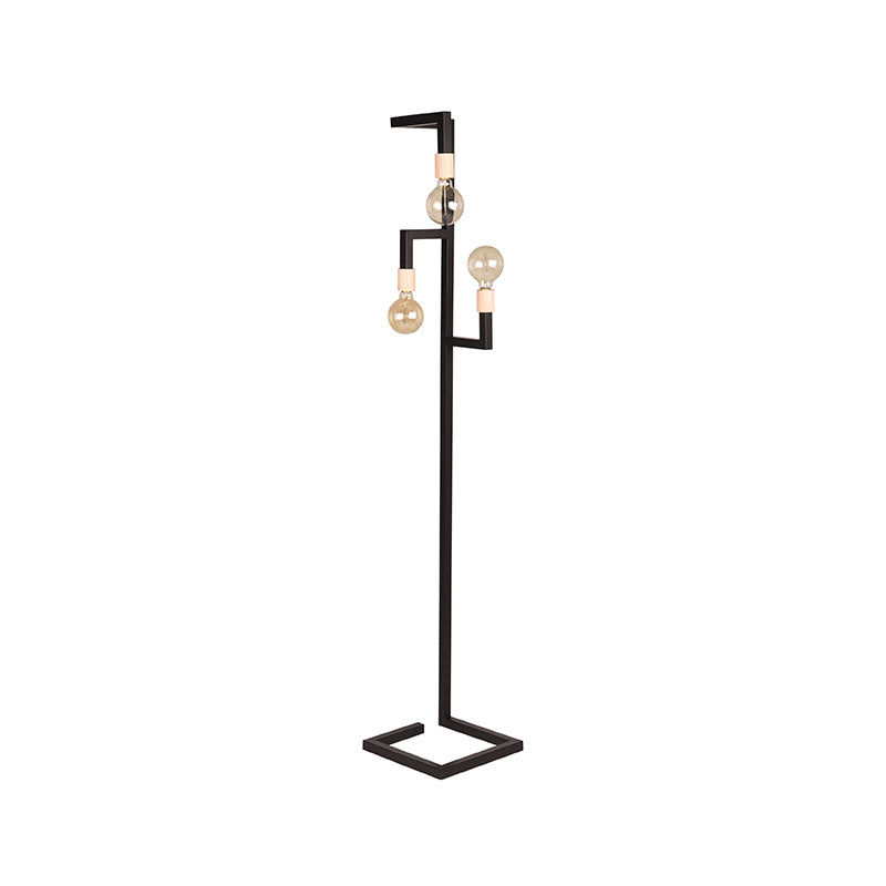 LABEL51 Vloerlamp Loco - Zwart - Metaal van LABEL51 – Luxe comfort op maat van PureWonen. Vraag naar de beste prijs.