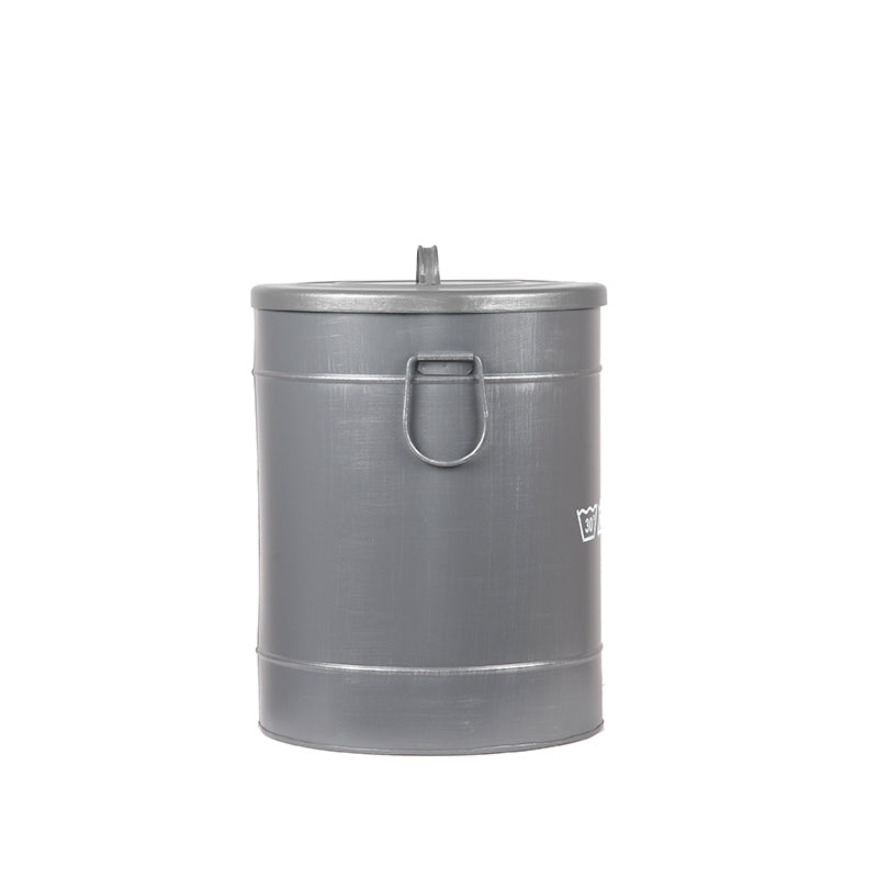 LABEL51 Wasmand - Grijs - Metaal - M van LABEL51 – Luxe comfort op maat van PureWonen. Vraag naar de beste prijs.