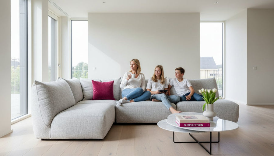 De perfecte bank voor een gezin met opgroeiende tieners: Stijlvol wonen in 2026