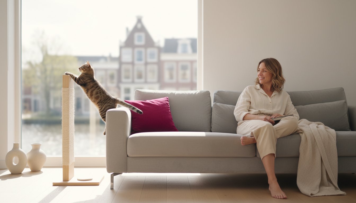 Hoe voorkom je krassen van katten op een nieuwe bank? De ultieme gids voor een stijlvol en katvriendelijk interieur