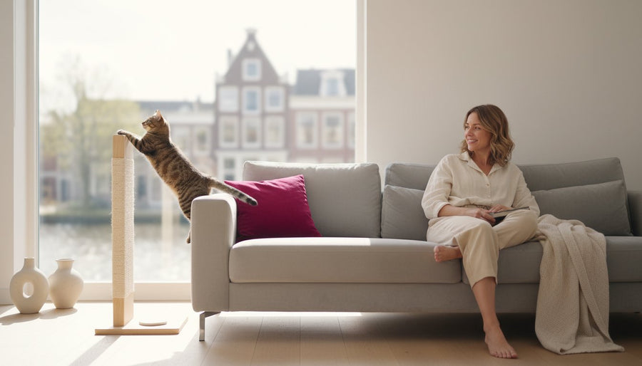 Hoe voorkom je krassen van katten op een nieuwe bank? De ultieme gids voor een stijlvol en katvriendelijk interieur