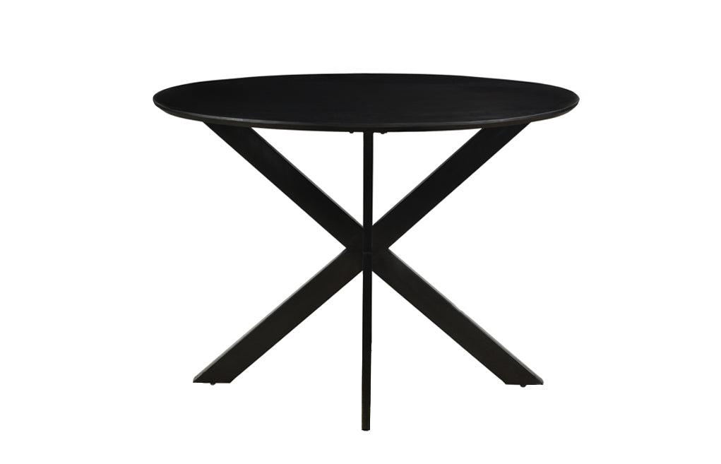 Oslo Black Round 130 cm