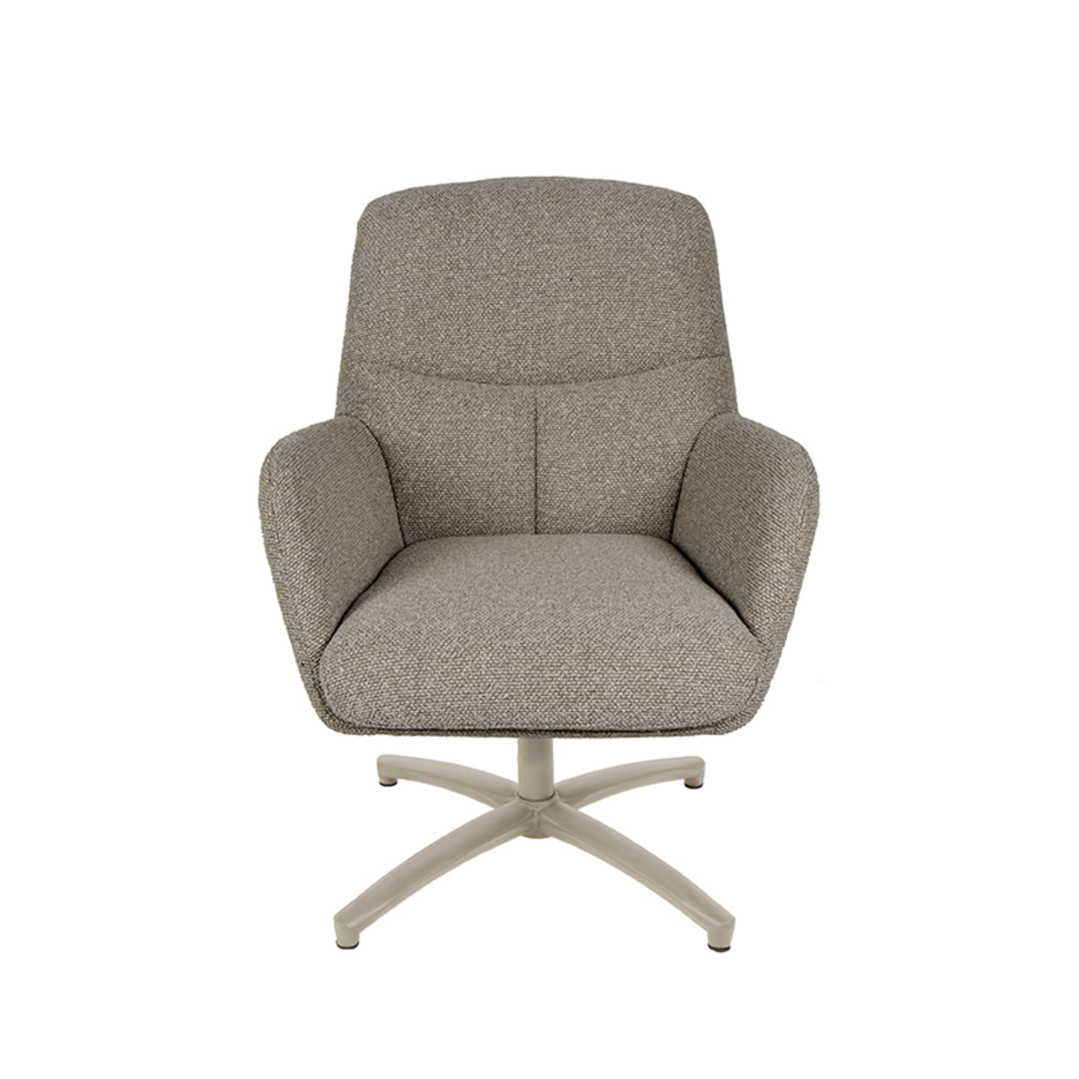 LABEL51 Fauteuil Chill Zone - Truffel grijs - Boucle van LABEL51 – Luxe comfort op maat van PureWonen. Vraag naar de beste prijs.