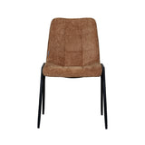 LABEL51 Eetkamerstoel Noor - Cognac - Elite - Black Frame