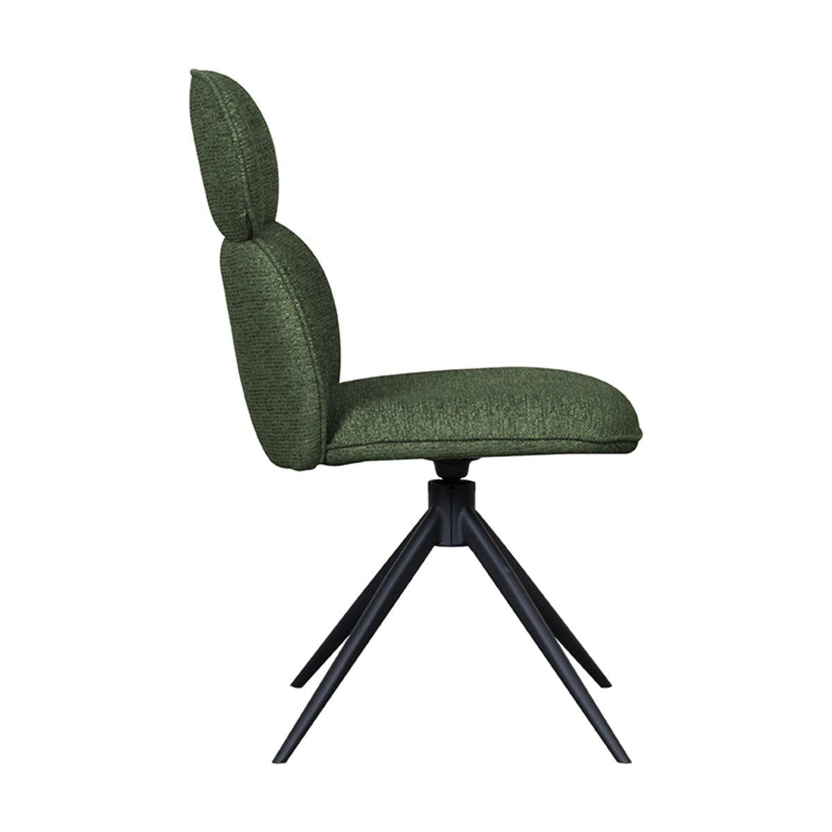 LABEL51 Eetkamerstoel Finn - Forest - Boucle van LABEL51 – Luxe comfort op maat van PureWonen. Vraag naar de beste prijs.