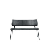 LABEL51 Eetkamerbank Gusto - Zwart - PU-Leder - 120 cm van LABEL51 - laagste prijs offerte van PureWonen