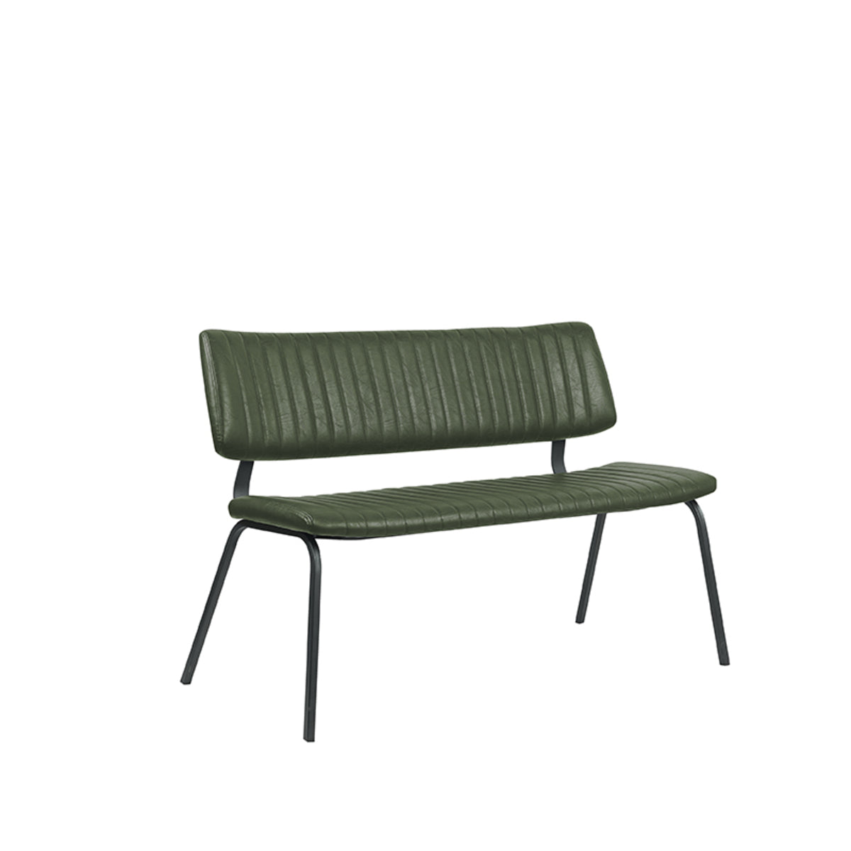 LABEL51 Eetkamerbank Gusto - Hunter - PU-Leder - 120 cm van LABEL51 - laagste prijs offerte van PureWonen