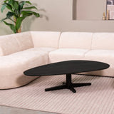 LABEL51 Salontafel Rosie - Zwart - Mangohout - 140 cm van LABEL51 – Luxe comfort op maat van PureWonen. Vraag naar de beste prijs.