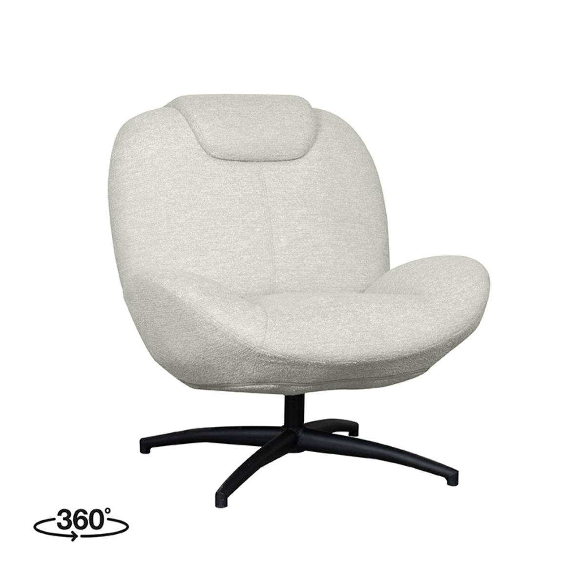 LABEL51 Fauteuil Clayton - Naturel - Canyon van LABEL51 – Luxe comfort op maat van PureWonen. Vraag naar de beste prijs.