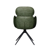 LABEL51 Eetkamerstoel Vidar - Forest - Boucle van LABEL51 – Luxe comfort op maat van PureWonen. Vraag naar de beste prijs.