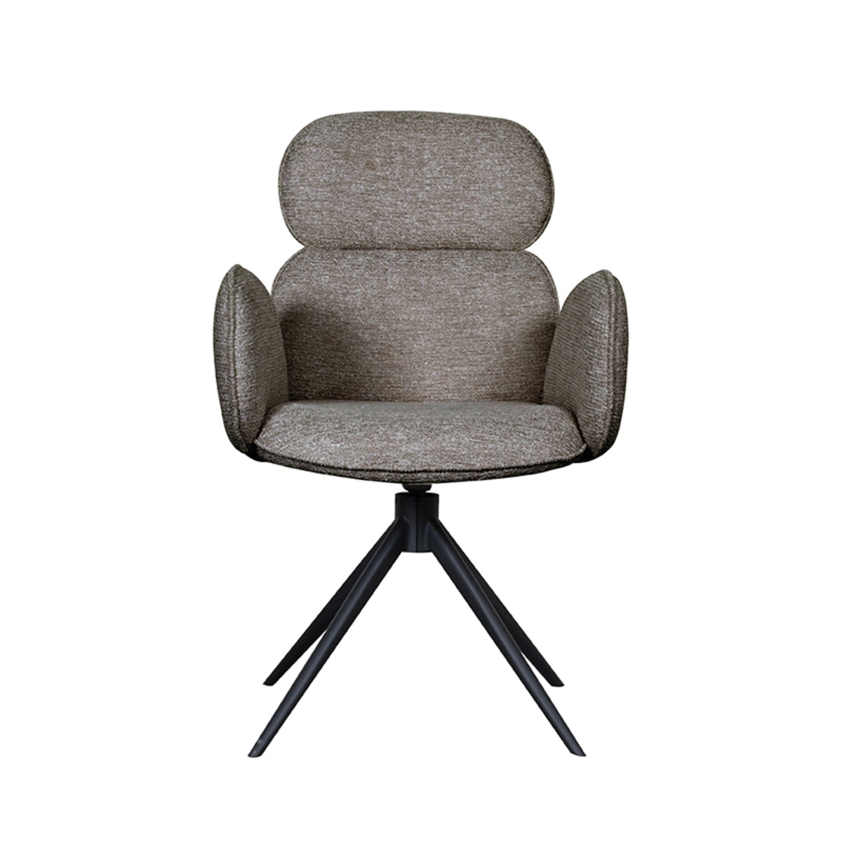 LABEL51 Eetkamerstoel Vidar - Truffel grijs - Boucle van LABEL51 – Luxe comfort op maat van PureWonen. Vraag naar de beste prijs.