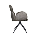 LABEL51 Eetkamerstoel Vidar - Truffel grijs - Boucle van LABEL51 – Luxe comfort op maat van PureWonen. Vraag naar de beste prijs.