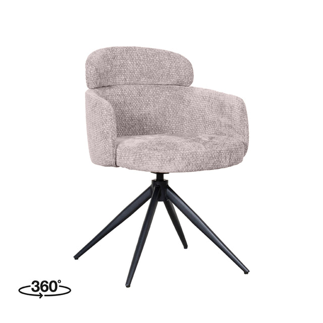 LABEL51 Eetkamerstoel Levi - Naturel - Elite van LABEL51 – Luxe comfort op maat van PureWonen. Vraag naar de beste prijs.