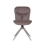 LABEL51 Eetkamerstoel Thorben - Bruin - Microfiber van LABEL51 – Luxe comfort op maat van PureWonen. Vraag naar de beste prijs.