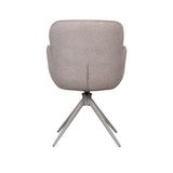 LABEL51 Eetkamerstoel Lasse - Bruin - Microfiber van LABEL51 – Luxe comfort op maat van PureWonen. Vraag naar de beste prijs.