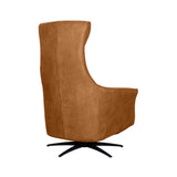LABEL51 Fauteuil Lund - Cognac - Micro Suede - One Size