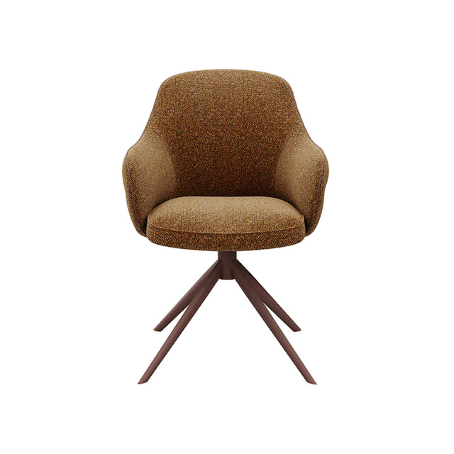 LABEL51 Eetkamerstoel Bern - Coral - Boucle van LABEL51 – Luxe comfort op maat van PureWonen. Vraag naar de beste prijs.