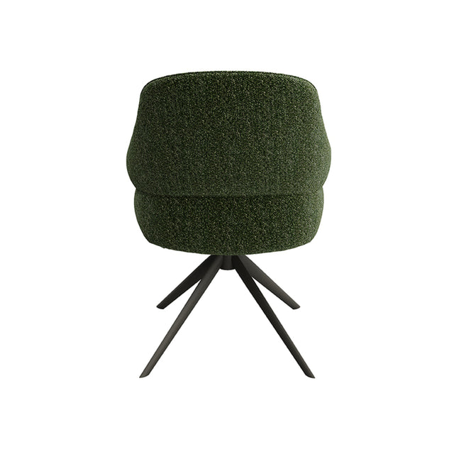 LABEL51 Eetkamerstoel Bern - Forest - Boucle van LABEL51 – Luxe comfort op maat van PureWonen. Vraag naar de beste prijs.