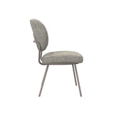 LABEL51 Eetkamerstoel Singapore - Truffel grijs - Boucle van LABEL51 – Luxe comfort op maat van PureWonen. Vraag naar de beste prijs.