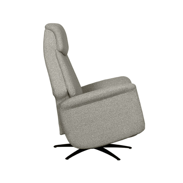 LABEL51 Fauteuil Oslo - Truffel grijs - Boucle van LABEL51 – Luxe comfort op maat van PureWonen. Vraag naar de beste prijs.