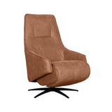 LABEL51 Fauteuil Odense - Cognac - Micro Suede van LABEL51 – Luxe comfort op maat van PureWonen. Vraag naar de beste prijs.