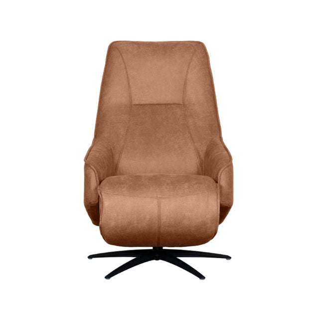 LABEL51 Fauteuil Odense - Cognac - Micro Suede van LABEL51 – Luxe comfort op maat van PureWonen. Vraag naar de beste prijs.