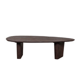 LABEL51 Salontafel Wow - Espresso - Mangohout - 135 cm van LABEL51 – Luxe comfort op maat van PureWonen. Vraag naar de beste prijs.