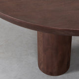 LABEL51 Eetkamertafel Olly - Espresso - Mangohout - 150x150 cm van LABEL51 – Luxe comfort op maat van PureWonen. Vraag naar de beste prijs.