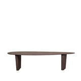 LABEL51 Eetkamertafel Wow - Espresso - Mangohout - 300x130 cm van LABEL51 – Luxe comfort op maat van PureWonen. Vraag naar de beste prijs.