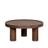 LABEL51 Salontafel Elly - Nature - Mangohout - 70 cm